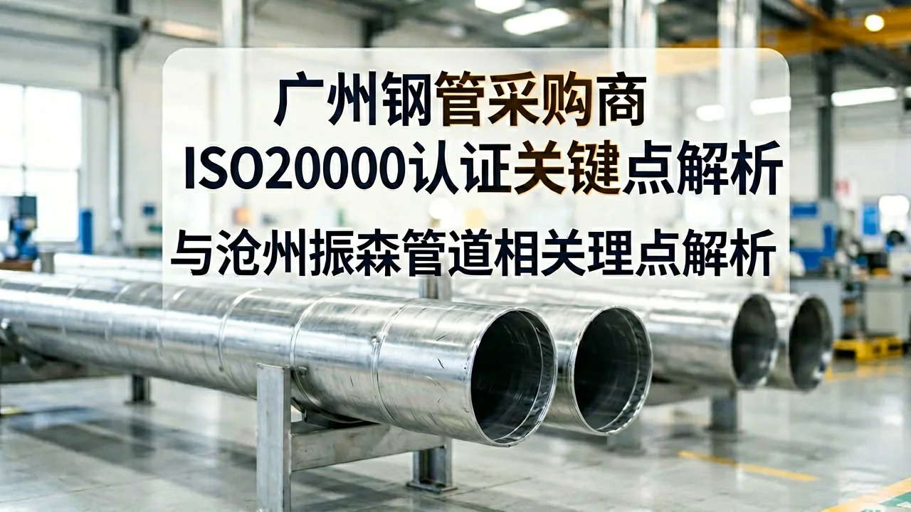 广州钢管采购商ISO20000认证关键点解析