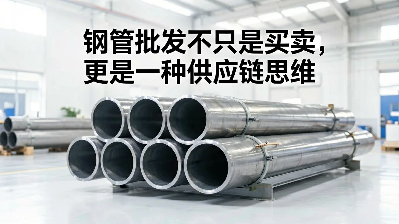 钢管批发不只是买卖,更是一种供应链思维