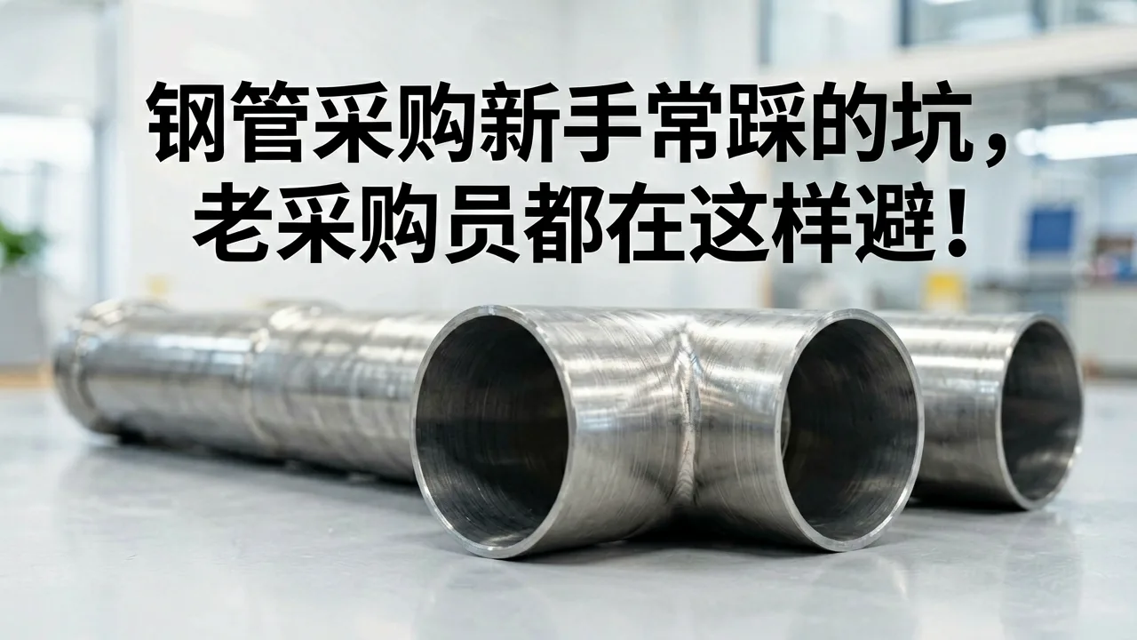 钢管采购新手常踩的坑,老采购员都在这样避
